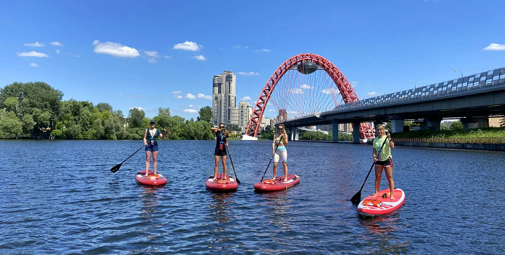 Прогулки на SUP-борде, каяках, аренд байдарки