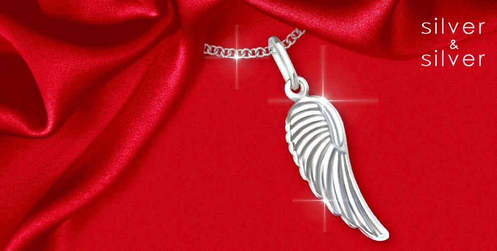 Серебряная подвеска "Крылышко" + 5000 бонусов от сети салонов Silver&Silver Серебряная подвеска "Крылышко" + 5000 бонусов от сети салонов Silver&Silver